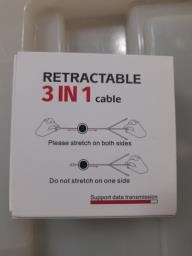 Retractable 3 in 1 Cable for 40 image 2